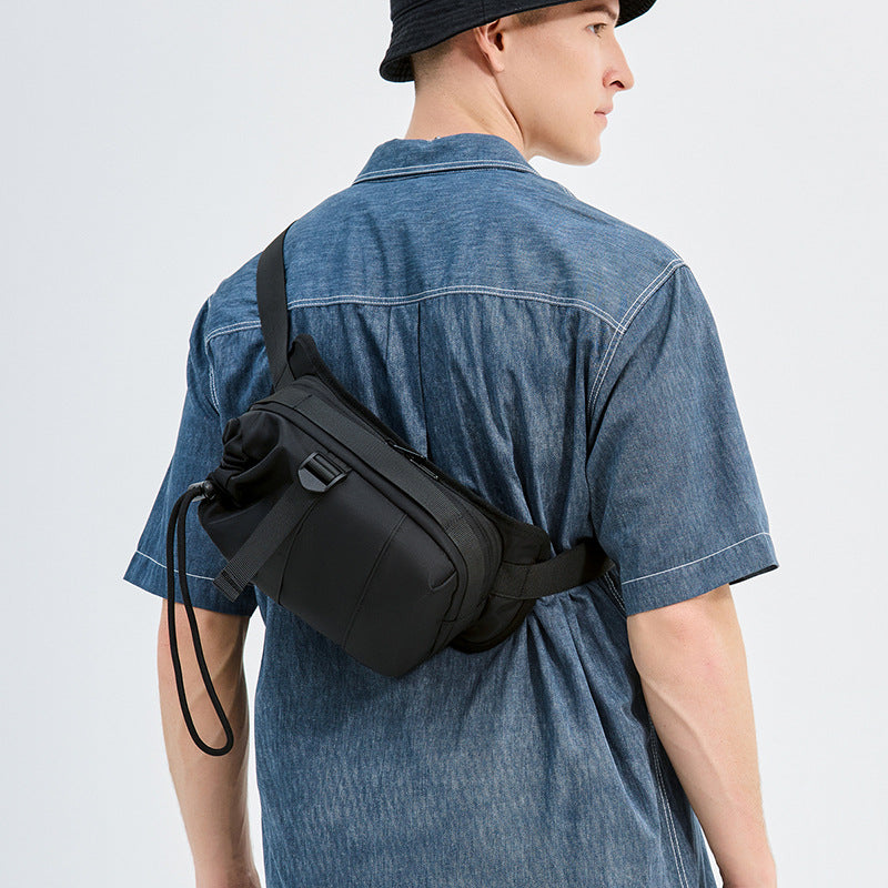 Compact Drawstring Sling Bag Bowlift