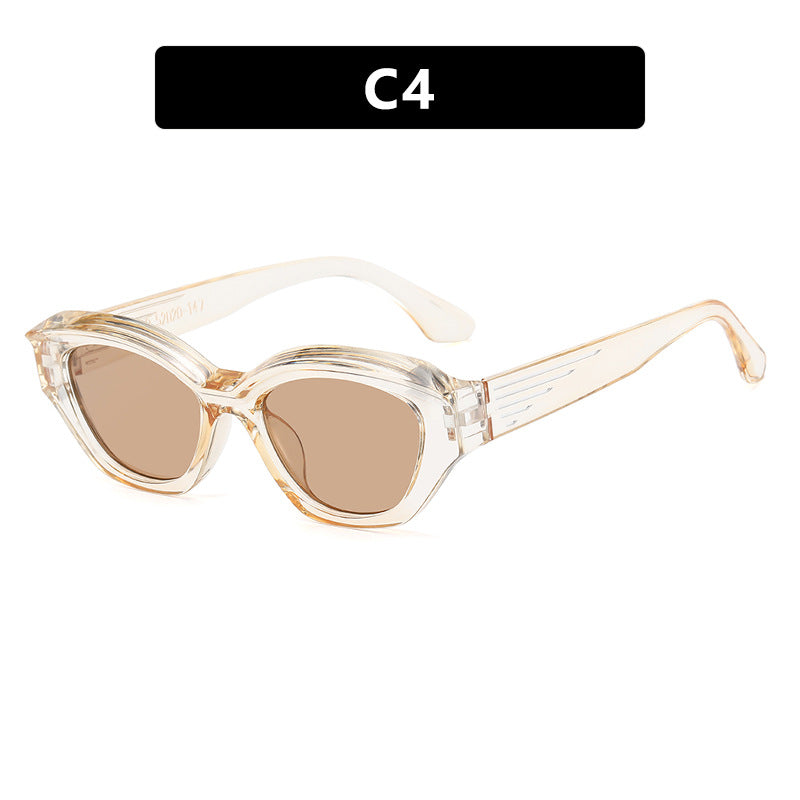 Women's Cat-Eye Sunglasses with Distinctive Frame and UV Protection Bowlift