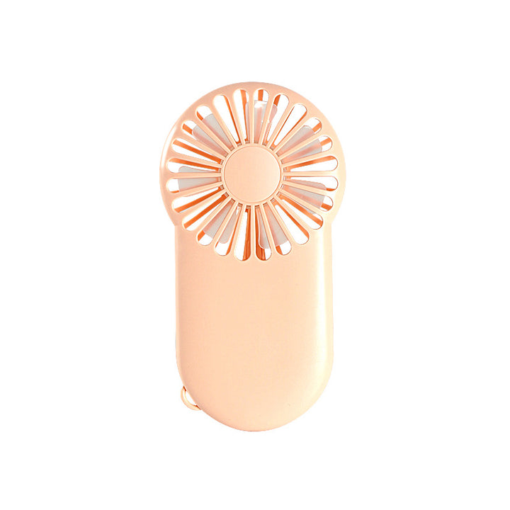 Ladies portable handheld fan with ergonomic design Bowlift