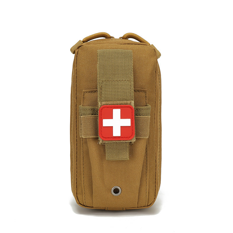 tactical MOLLE first aid pouch heavy-duty nylon drainage grommet organizer Bowlift