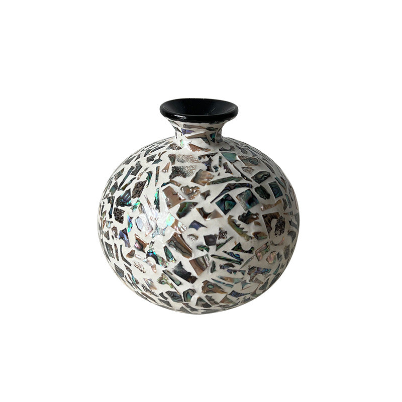 Decorative Mosaic Vase Bowlift
