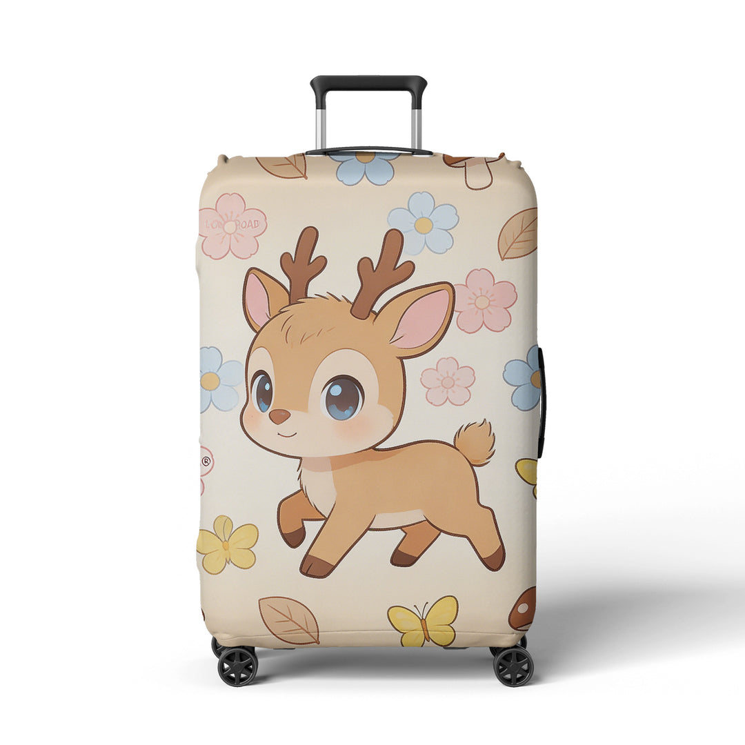 Women's luggage cover with cute Corgi design Bowlift