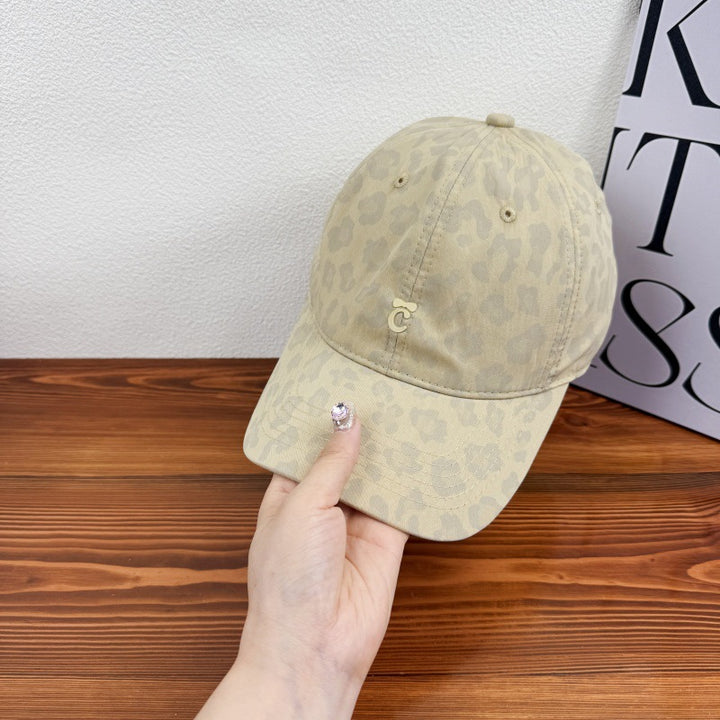 Women's Stylish Leopard Print Baseball Cap Bowlift