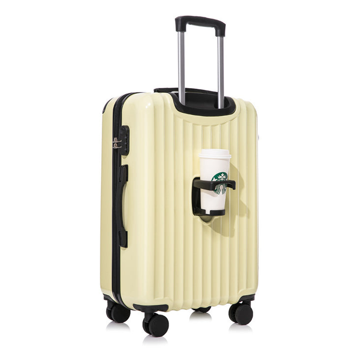 Premium Compact Hard-Shell Travel Suitcase Bowlift