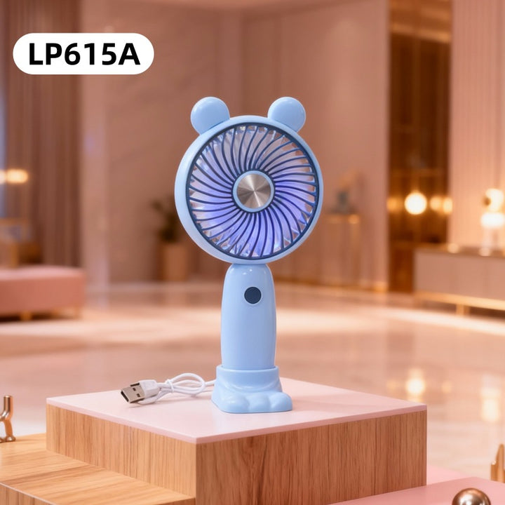 Women Comfortable USB Fan with Soft Animal Design Bowlift