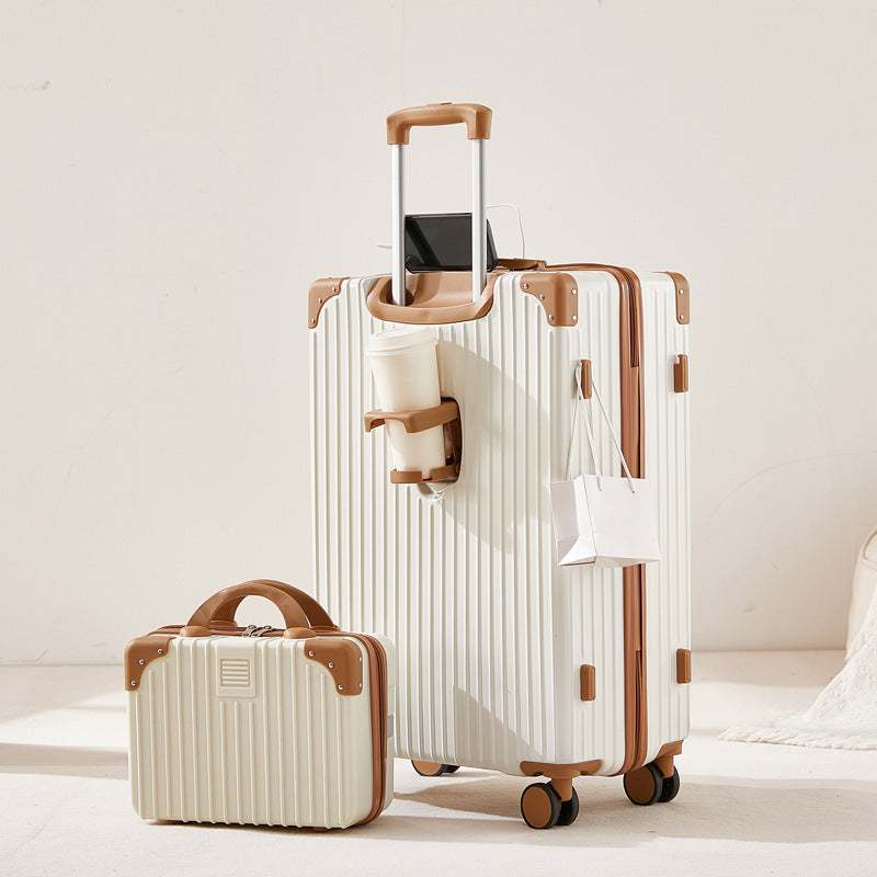 Unisex Textured Multi-Directional Spinner Luggage Bowlift