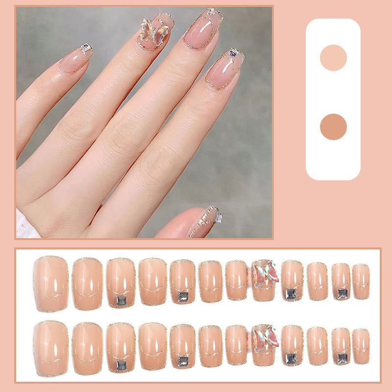 Decorative Press-On Nail Set
