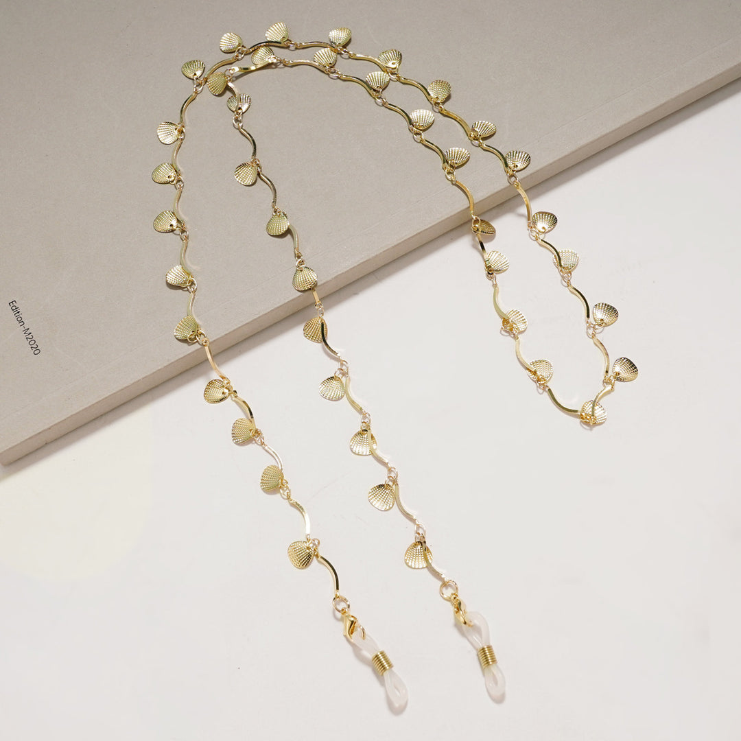 Star-Embellished Eyewear Chain Bowlift