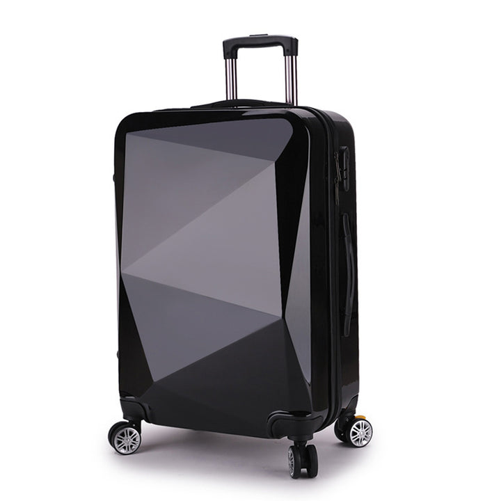 Unisex Lightweight Textured Hard Shell Wheeled Luggage Bowlift