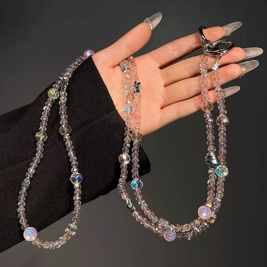 Crystal Beaded Eyewear Lanyard Bowlift