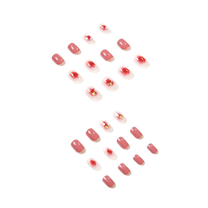 Exquisite Nail Art with Glitter and Flower Patterns Bowlift