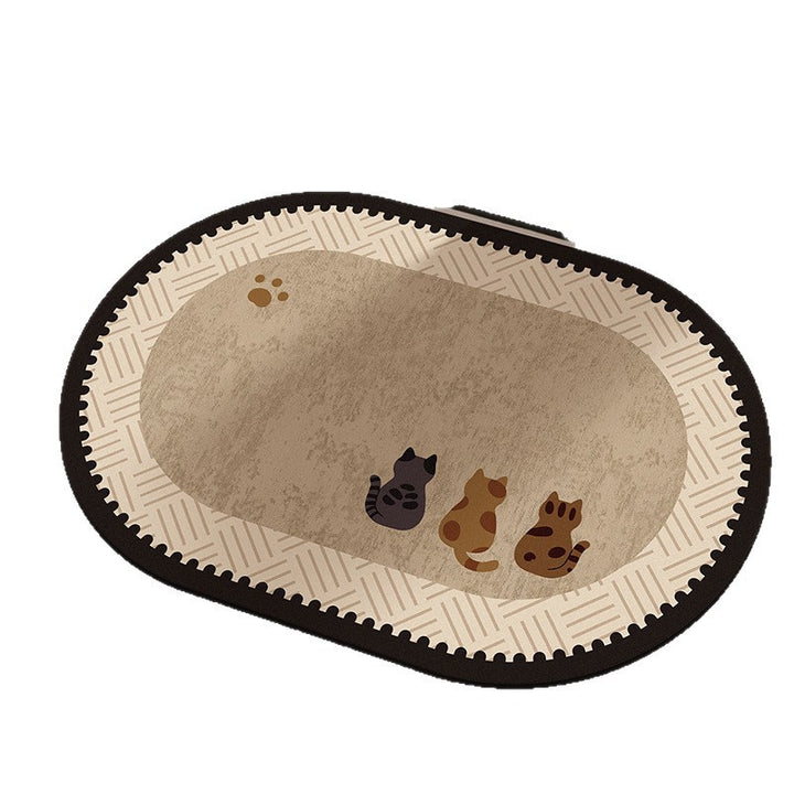 Pet-Themed Eco-Friendly Area Rug Bowlift