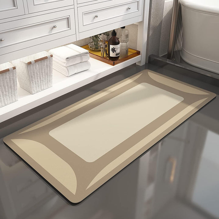Absorbent Textured Bath Mat Bowlift