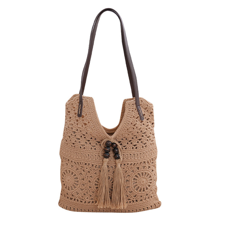 Handcrafted Macrame Shoulder Bag Bowlift