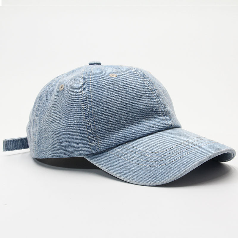 Women's Casual Adjustable Denim Baseball Cap Bowlift