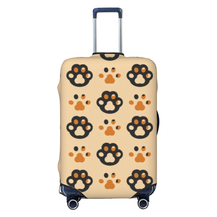 Women Hard Shell Suitcase with Trendy Surf and Palm Design Bowlift