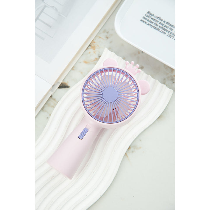 Portable Handheld Cooling Fan with Unique Antler Design Bowlift