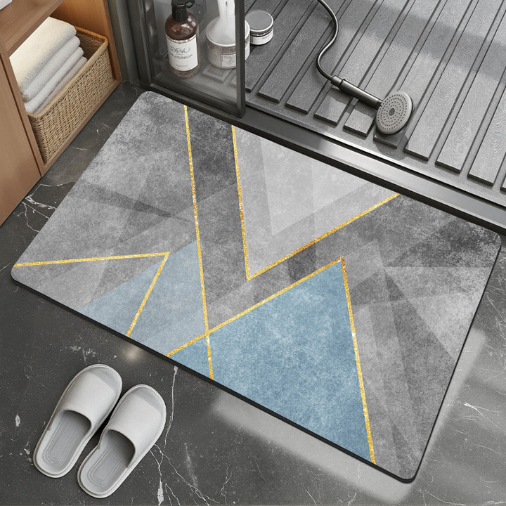 Decorative Non-Slip Bathroom Mat Bowlift