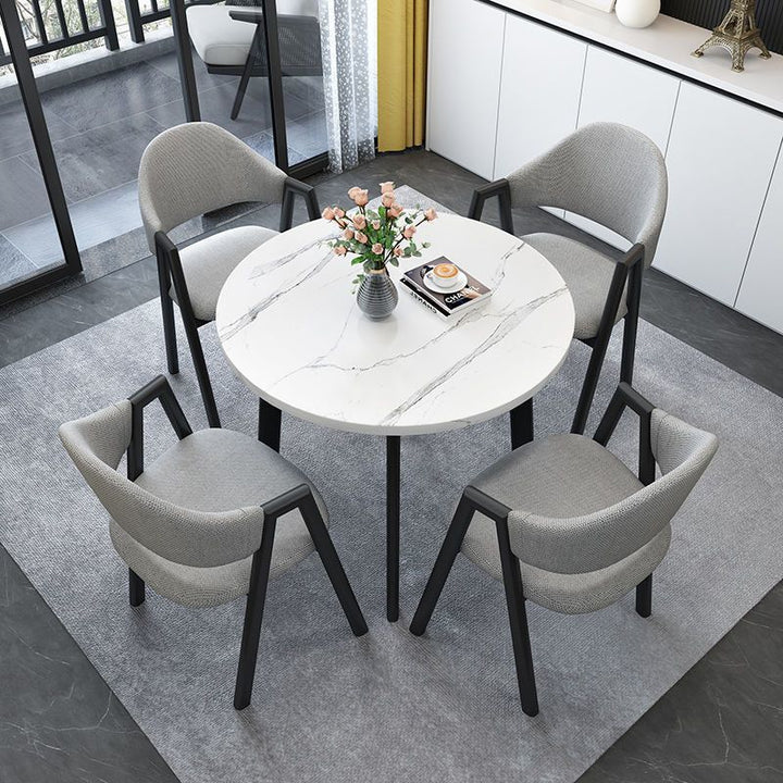 Dining chair with ergonomic upholstery and modern design Bowlift