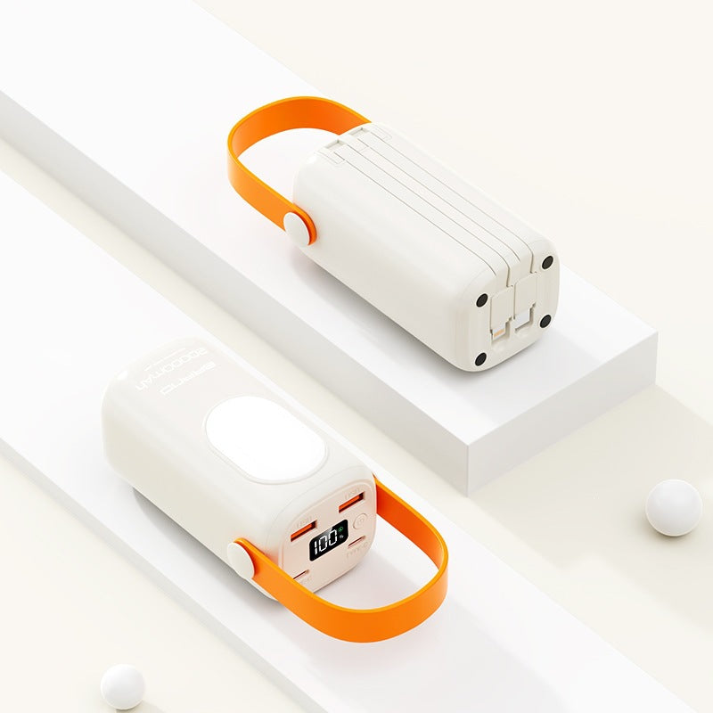 Portable charger with multifunctional smart features Bowlift