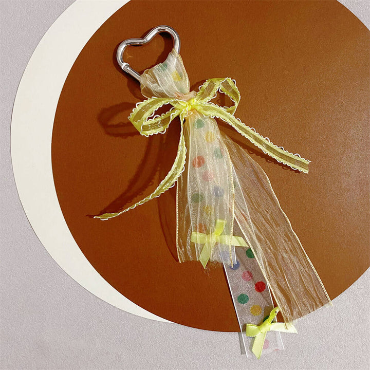 Decorative Heart-Shaped Keychain Bowlift