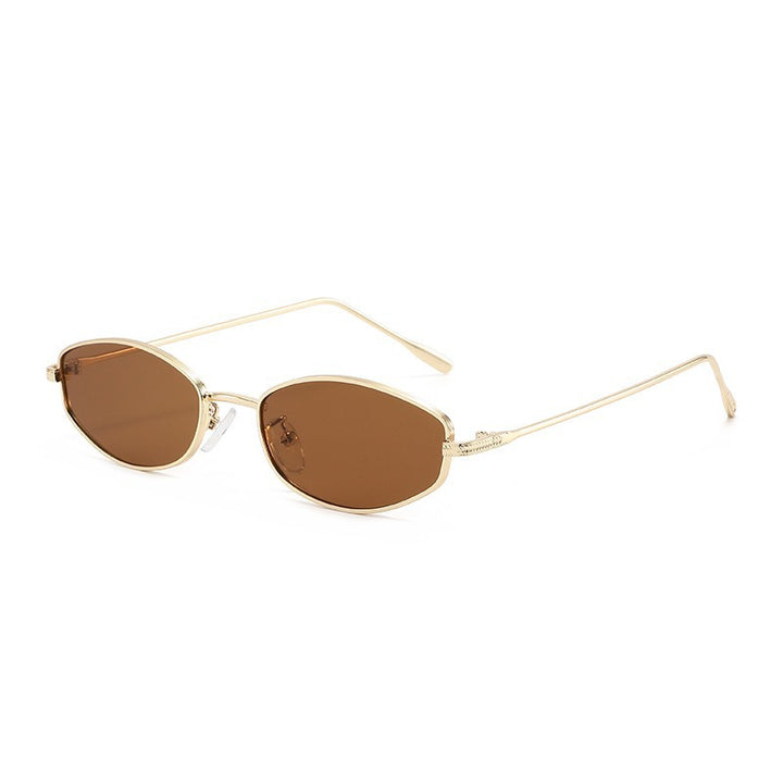 Ladies' fashionable sunglasses in minimalist oval design Bowlift