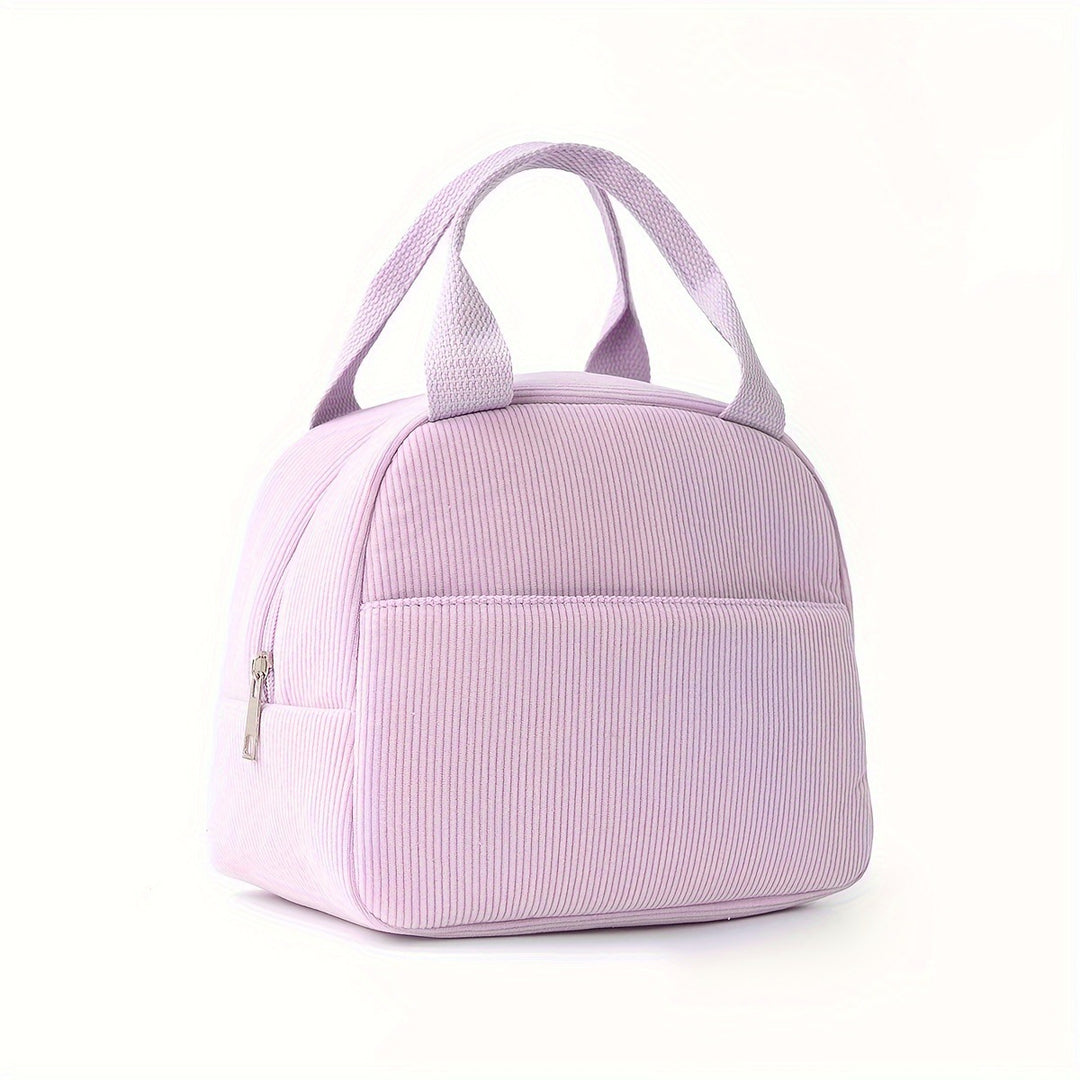 Cosmetic storage bag with structured surface Bowlift