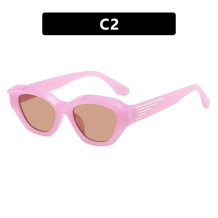 Women's Cat-Eye Sunglasses with Distinctive Frame and UV Protection Bowlift