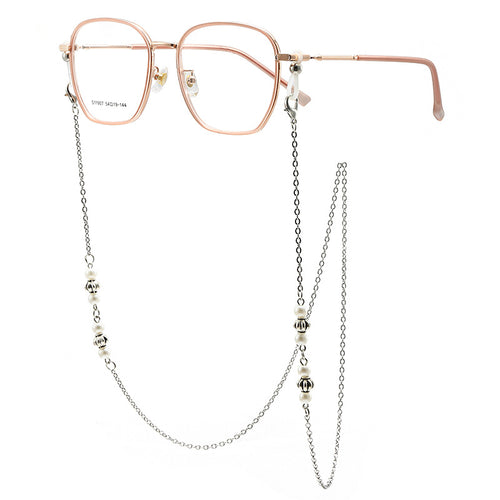 Fashionable Eyewear with Decorative Chain Bowlift
