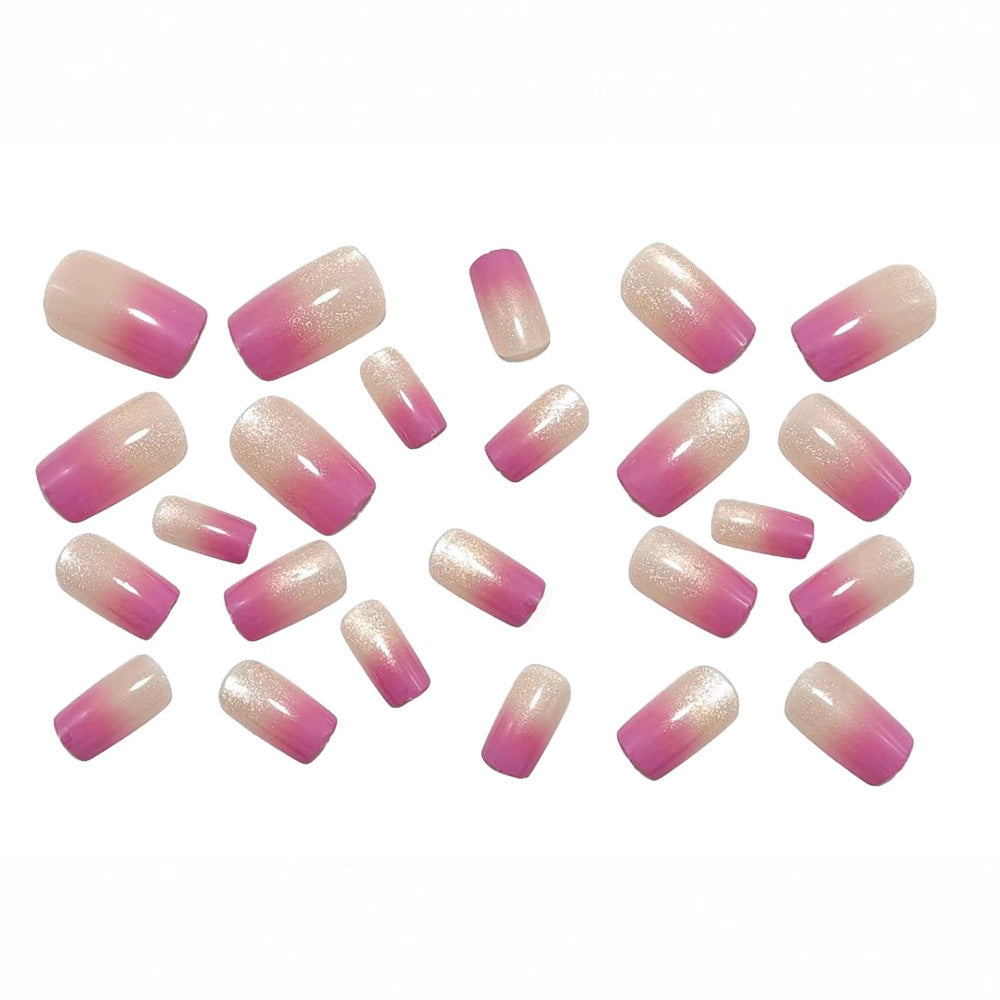 Artificial nails with ombre finish Bowlift