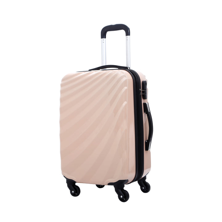 Unisex Stylish Hard Shell Spinner Suitcase Bowlift