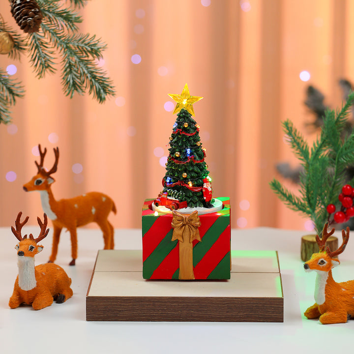 Decorative Christmas Tree Music Box Bowlift