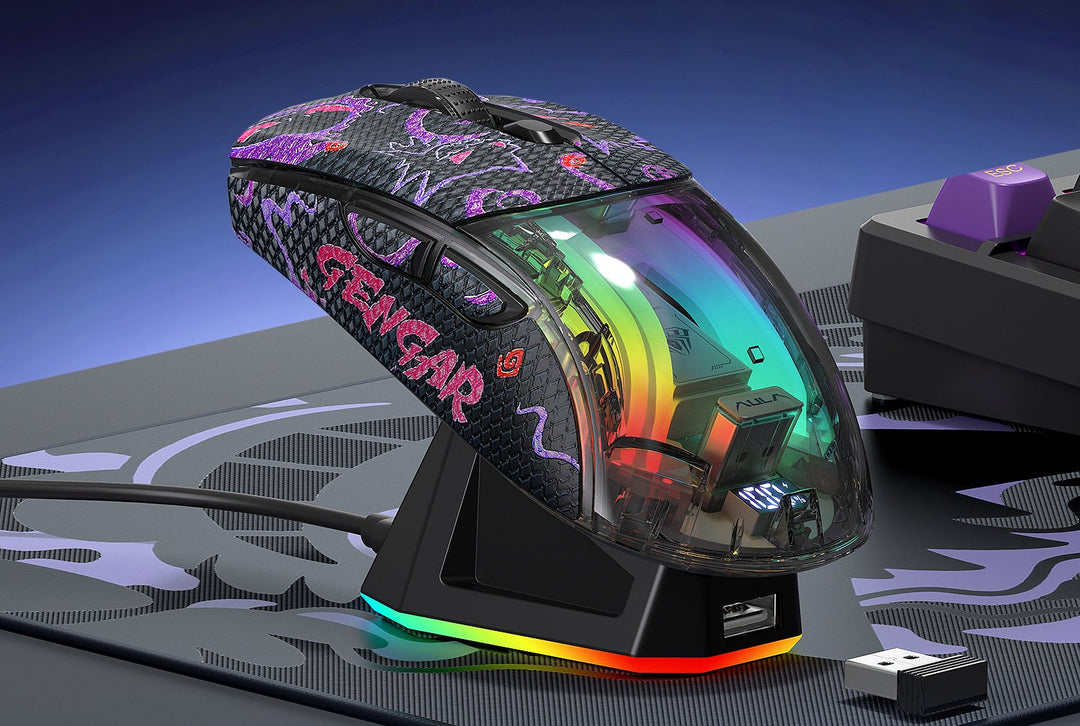Wireless RGB Gaming Mouse Bowlift