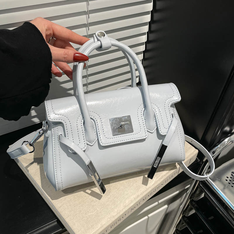 Fashion-Forward Structured Handbag Bowlift