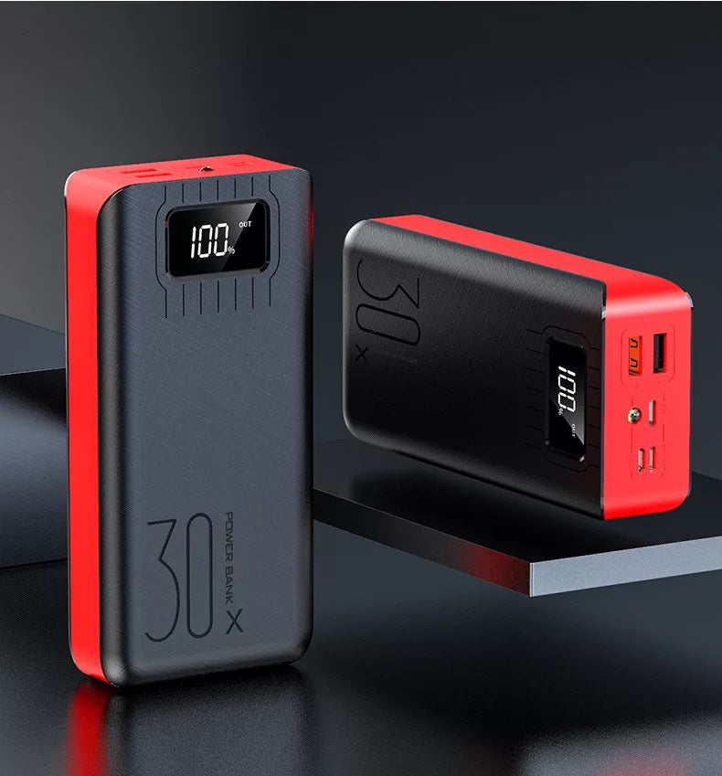 High-performance power bank with intelligent LCD display Bowlift