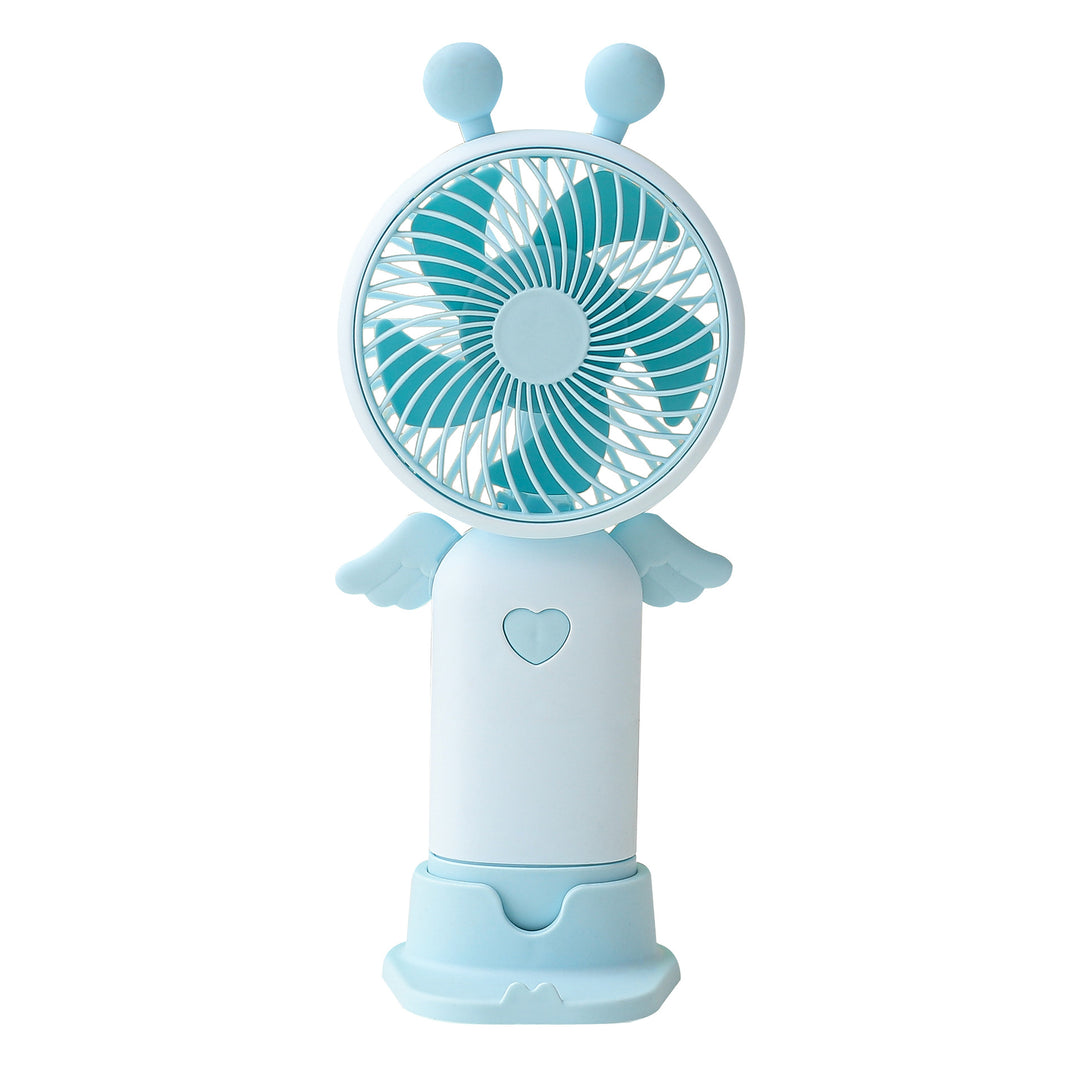 Adorable Character-Themed Portable Fan Bowlift