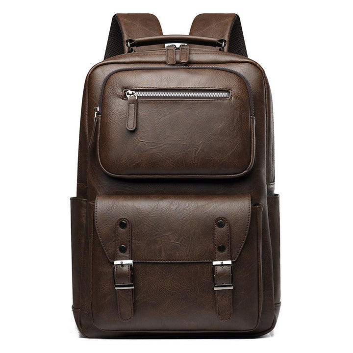 Stylish Multi-Purpose Leather Backpack Bowlift