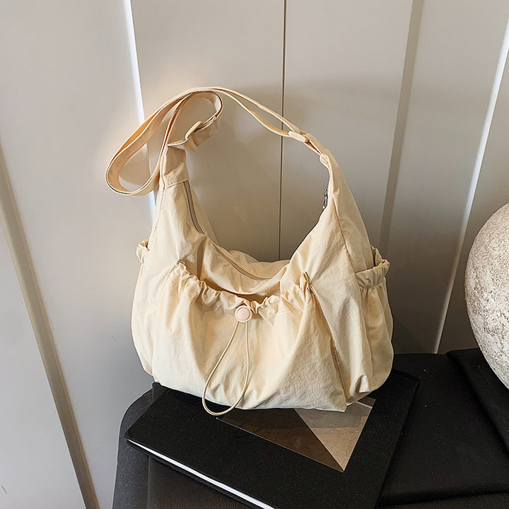 Soft Fabric Casual Shoulder Bag