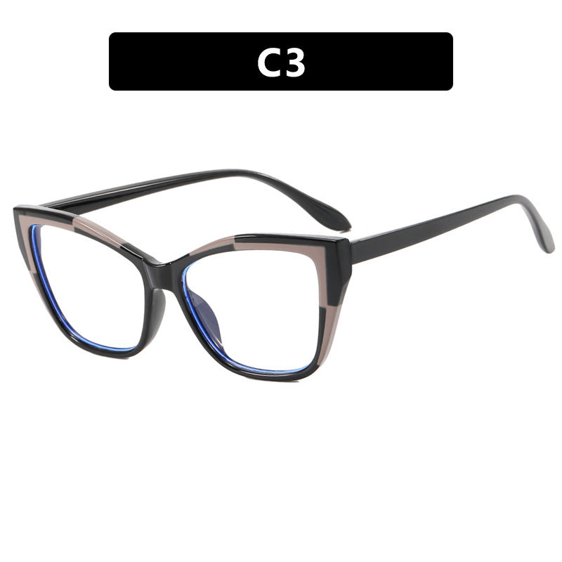 Women's Fashion Cat-Eye Glasses with Transparent Frame Bowlift