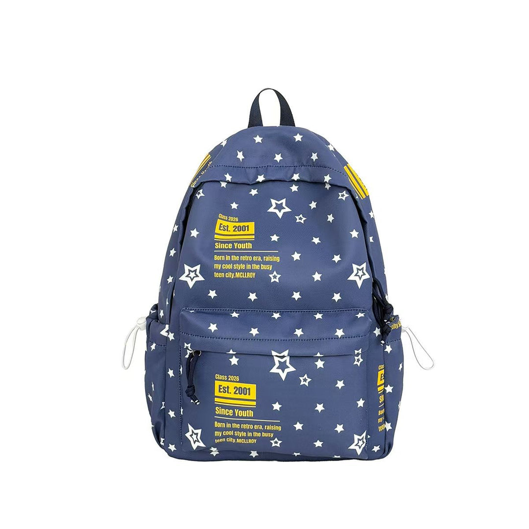 Star Patterned Urban Backpack Bowlift