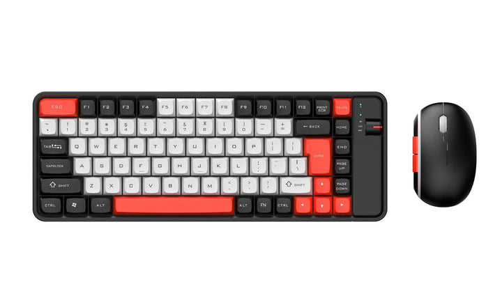 Wireless Compact Gaming Keyboard and Mouse Set Bowlift