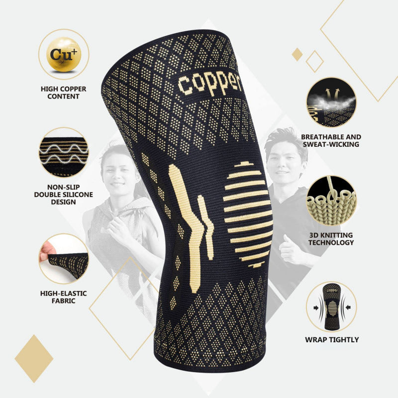 Copper Infused Knee Support Bowlift