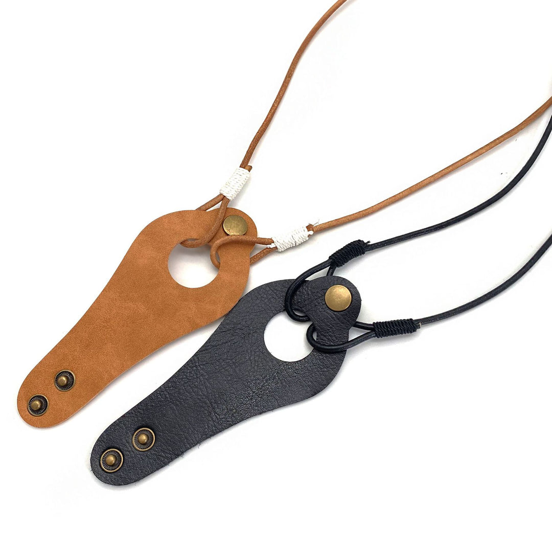 Premium Leather Eyewear Retainer Bowlift