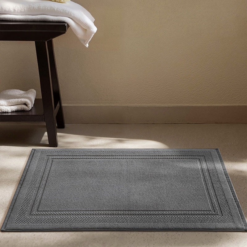 Soft Textured Round Bath Mat Bowlift