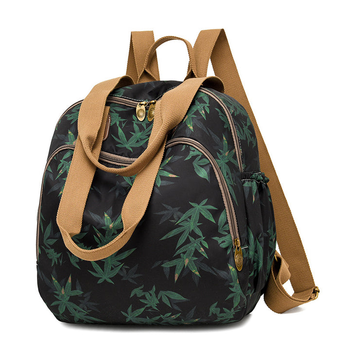 Stylish Floral Print Backpack Bowlift
