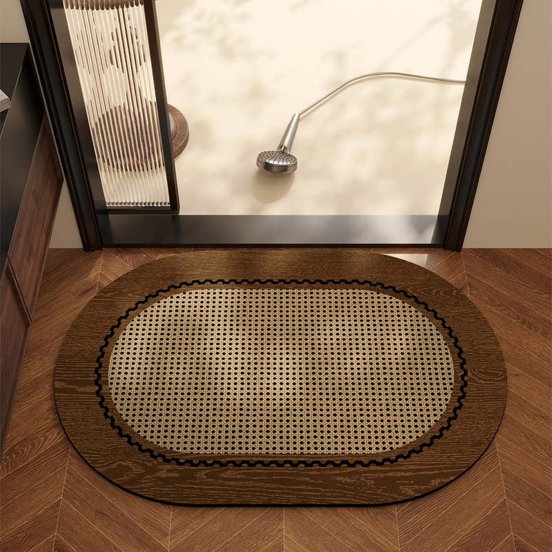 Elegant Non-Slip Bathroom Mat Bowlift