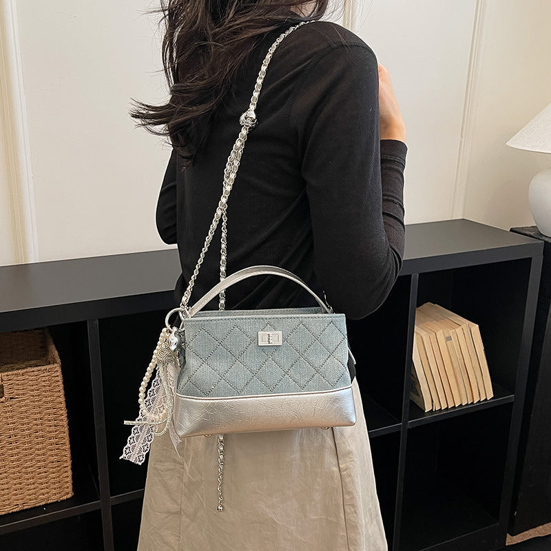 Quilted Designer Handbag Bowlift