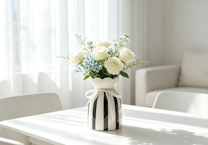 Elegant Decorative Flower Vase Bowlift