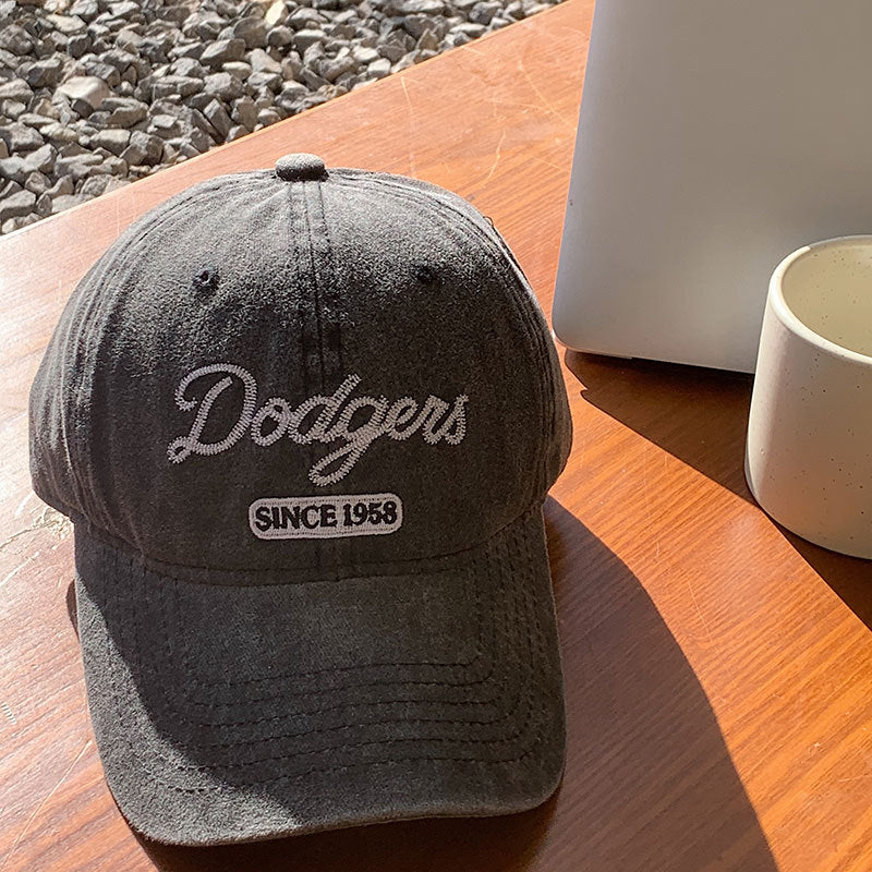 Women's Vintage-Inspired Cotton Baseball Cap Bowlift