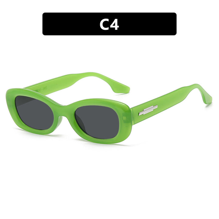 Women's fashionable sunglasses in trendy retro style with UV protection Bowlift